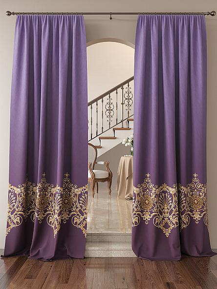 Комплект штор Лаурфис (фиолетовый)