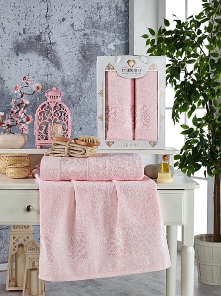 Комплект полотенец Пладвия (светло-розовый)