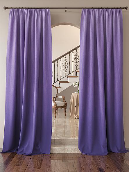 Комплект штор Клеорис (фиолетовый)