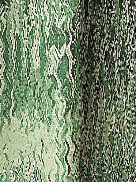 Комплект штор Лоургинс (зеленый) - фото 2