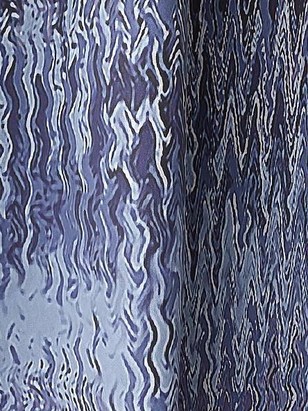 Комплект штор Лоургинс (сине-фиолетовый) - фото 2