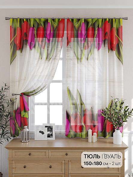 Тюль для кухни Тюльпи - фото 2