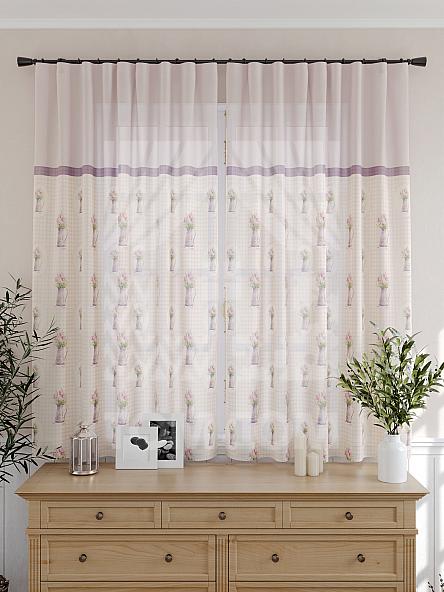 Тюль для кухни Васо (сирень) - фото 5