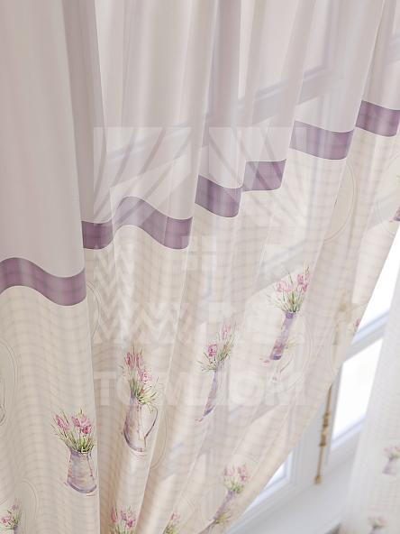 Тюль для кухни Васо (сирень) - фото 6