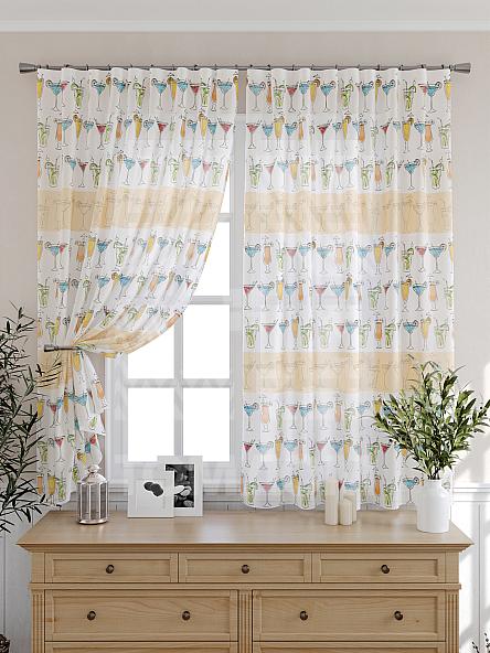 Тюль для кухни Таил (бежев.)