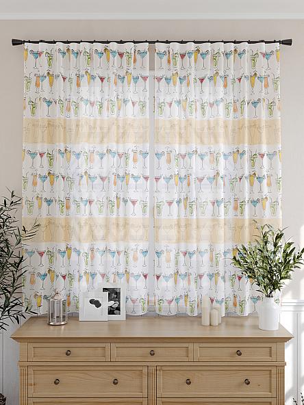 Тюль для кухни Таил (бежев.) - фото 5