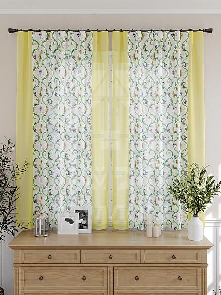 Тюль для кухни Кулидж (жёлтый) - фото 5