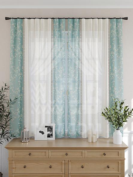 Тюль Фрема (голуб.) - фото 5