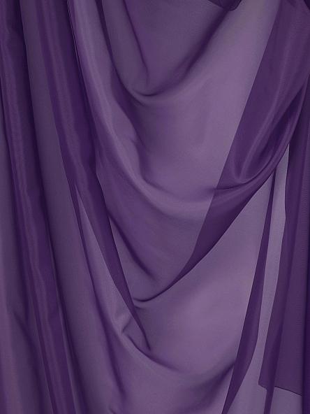 Тюль Лаури (бежево-фиолетовый) - 290 см - фото 8