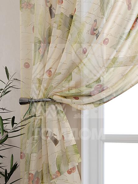 Тюль для кухни Малис (бежев.) - фото 3