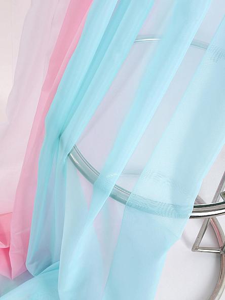 Тюль Милури (розово-голубой) - 250 см - фото 5