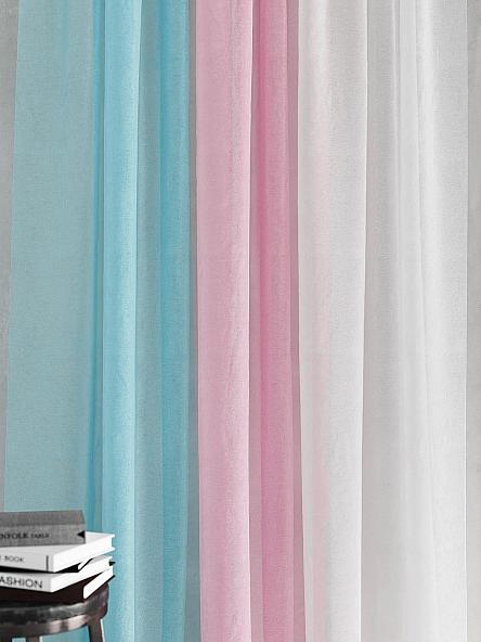 Тюль Милури (розово-голубой) - 250 см - фото 10