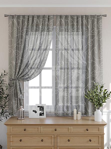 Тюль для кухни Лока