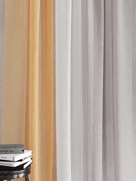 Тюль Милури (серо-золотой) - 260 см - фото 15