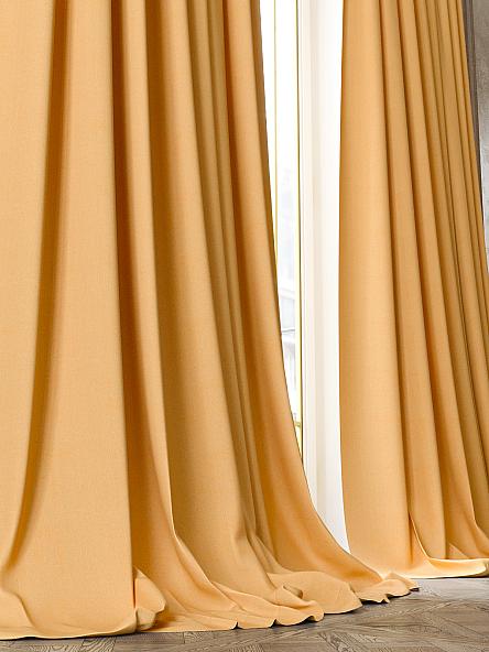 Комплект штор Римеринс (оранжевый) - фото 4