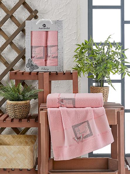 Комплект полотенец Вадения (розовый)