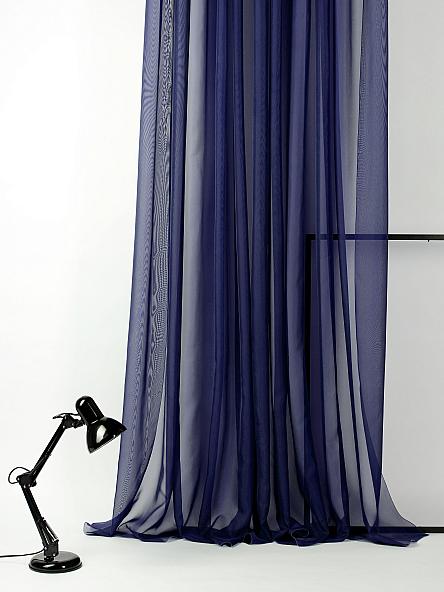 Тюль Вело (темно-синий) - 260 см - фото 2