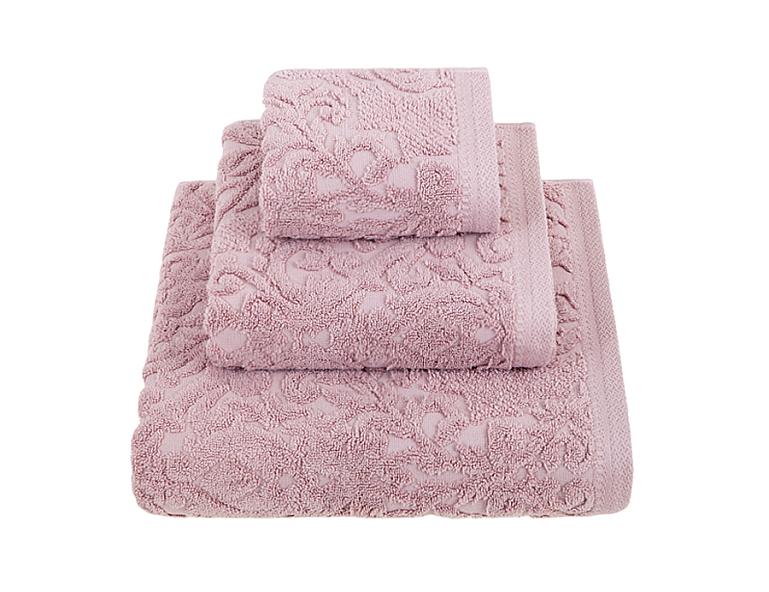 Комплект полотенец Роял (розовый)