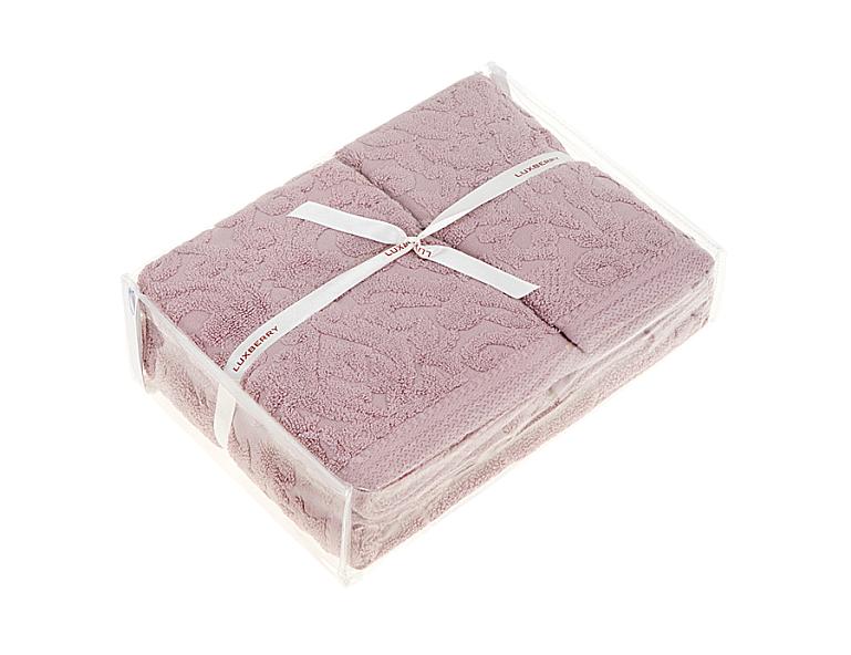Комплект полотенец Роял (розовый) - фото 3