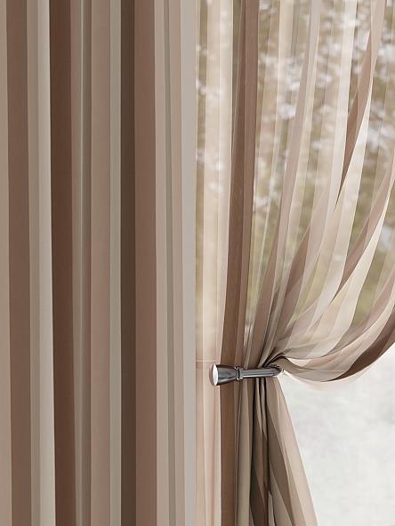 Комплект штор Комиленс (коричневый) - фото 3