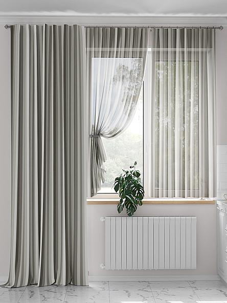 Комплект штор Комиленс (серый) - фото 2