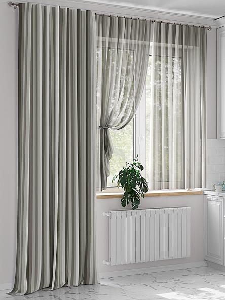 Комплект штор Комиленс (серый) - фото 4
