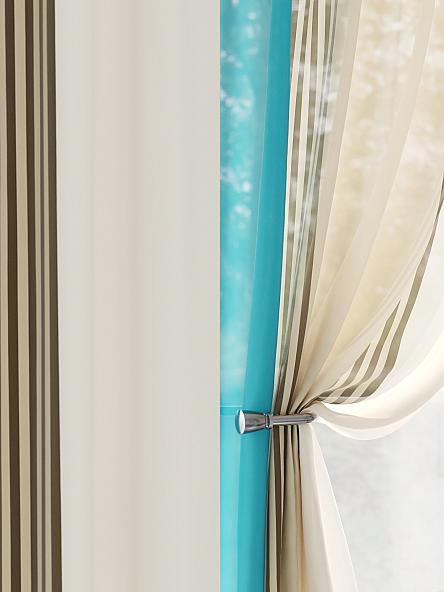 Комплект штор Монглис (бирюзовый) - фото 3
