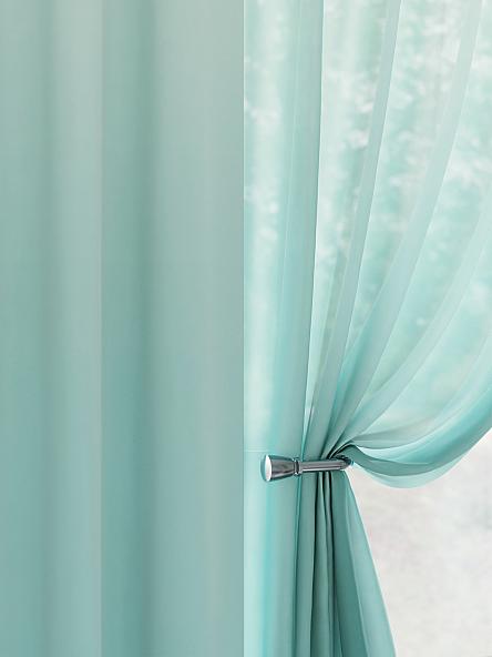 Комплект штор Миреленс (бирюза) - фото 3