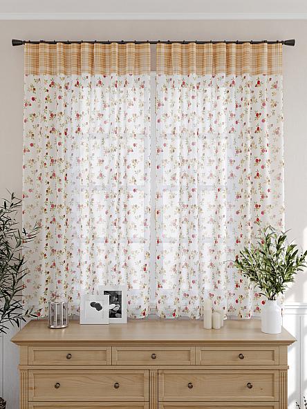 Тюль для кухни Баунт (бежев.) - фото 4