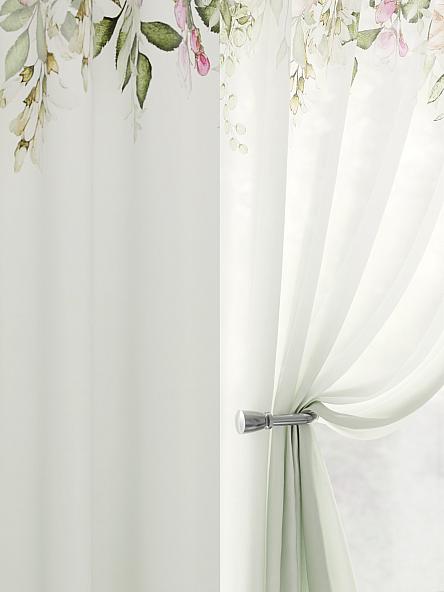 Комплект штор Ренвиас (зеленый) - фото 3