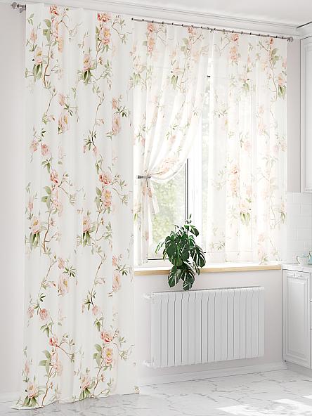 Комплект штор Роумирс (белый) - фото 4