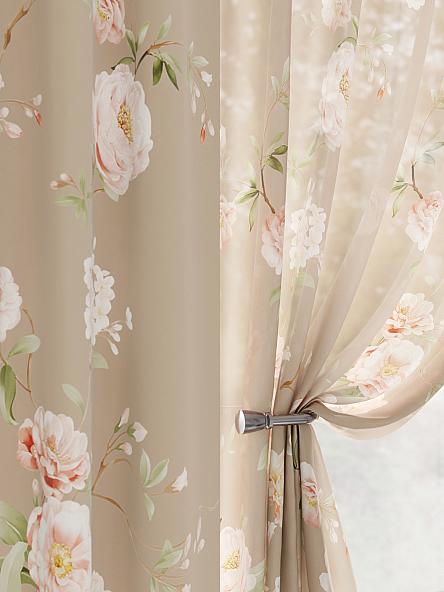 Комплект штор Роумирс (коричневый) - фото 3