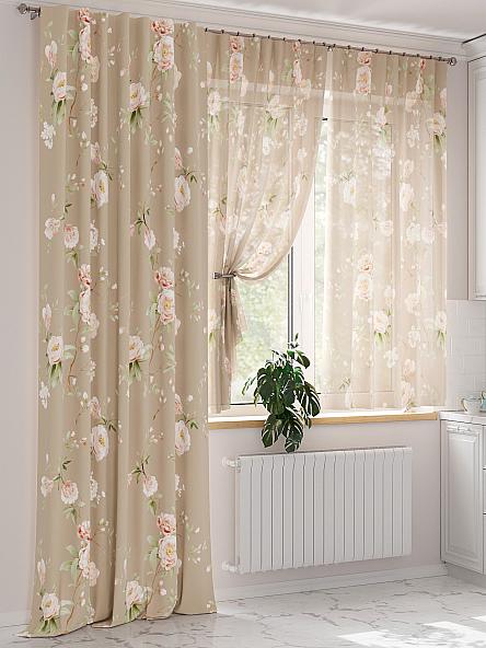 Комплект штор Роумирс (коричневый) - фото 4