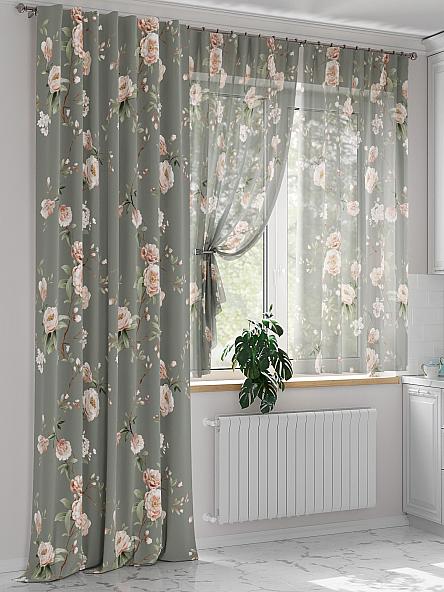 Комплект штор Роумирс (темно-серый) - фото 4