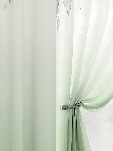 Комплект штор Милгронс (зеленый) - фото 3