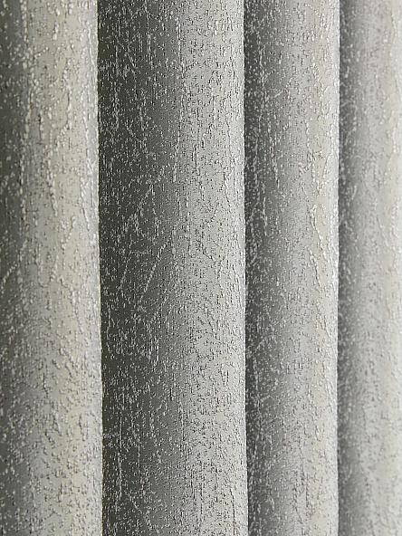 Портьера Эйтор (серо-бирюзовый) - 340 см - фото 3