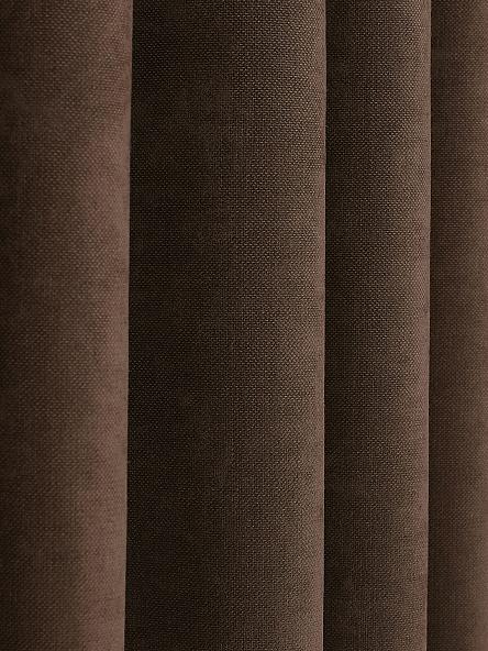 Комплект штор Астрид (коричнево-песочный) - фото 3
