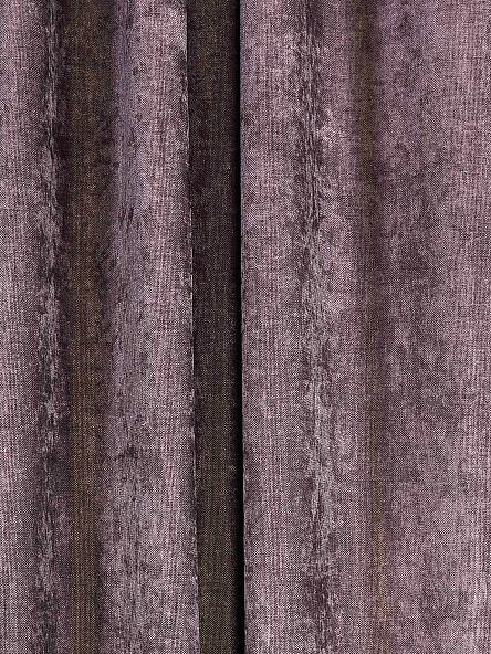 Портьера Сторм (фиолетово-серый) 285 см - фото 3