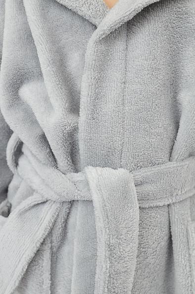 Халат Детский бамбуковый халат Doggy (PM France 9) (серый) - фото 6