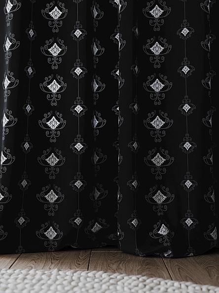 Комплект штор Фронлес (черный) - фото 4