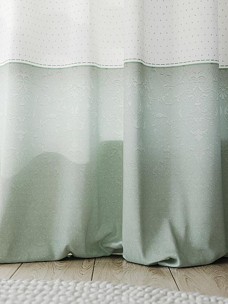 Комплект штор Менвирел (мятный) - фото 4