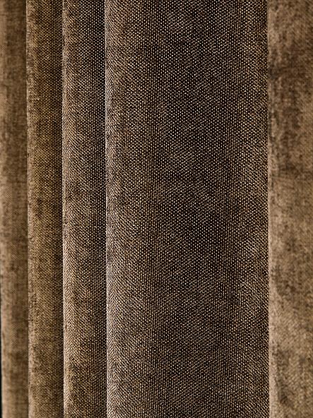 Комплект штор Дегарде (темно-коричневый) - фото 4