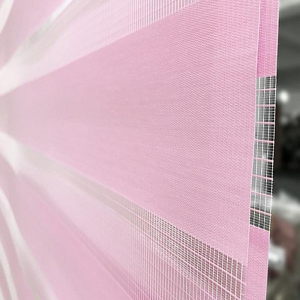 Рулонная штора Ролло-день-ночь (розовый) - ширина 43 см - фото 3