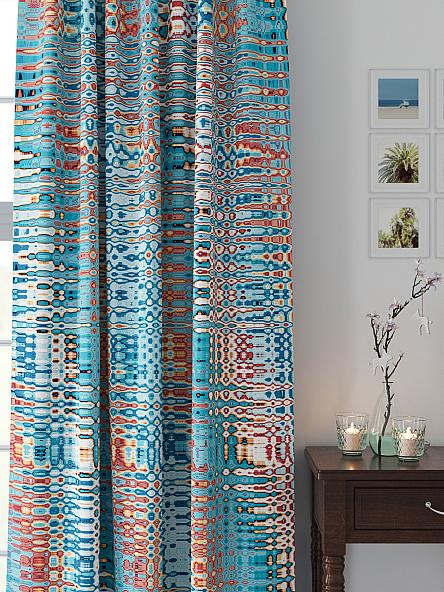 Комплект штор Рокнес (голубой) - фото 2