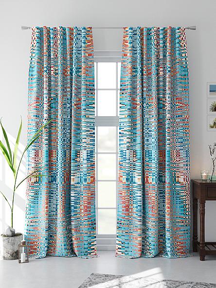 Комплект штор Рокнес (голубой) - фото 4