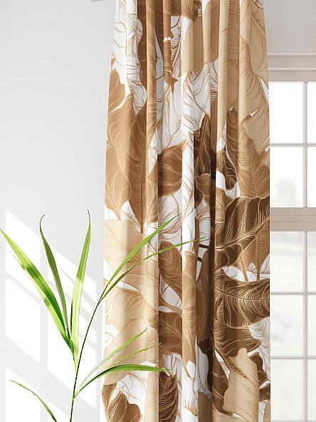 Комплект штор Мелендри (коричневый) - фото 3