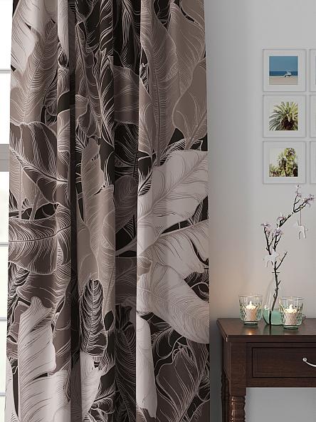 Комплект штор Мелендри (шоколад) - фото 2