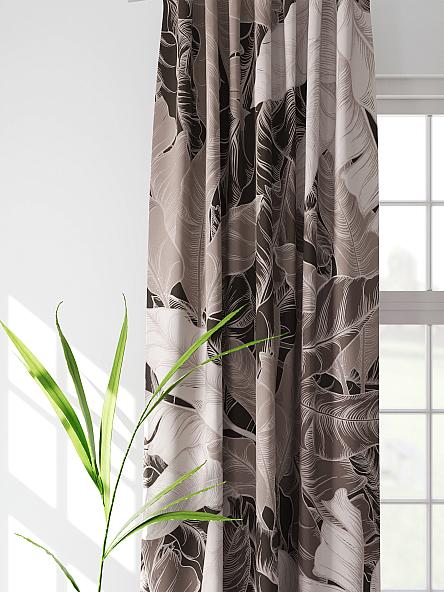 Комплект штор Мелендри (шоколад) - фото 3