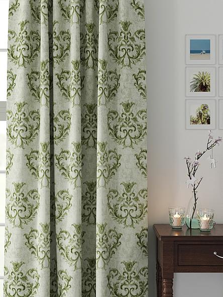 Комплект штор Нелвиконс (зеленый) - фото 2