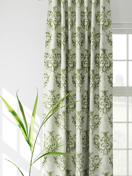 Комплект штор Нелвиконс (зеленый) - фото 3